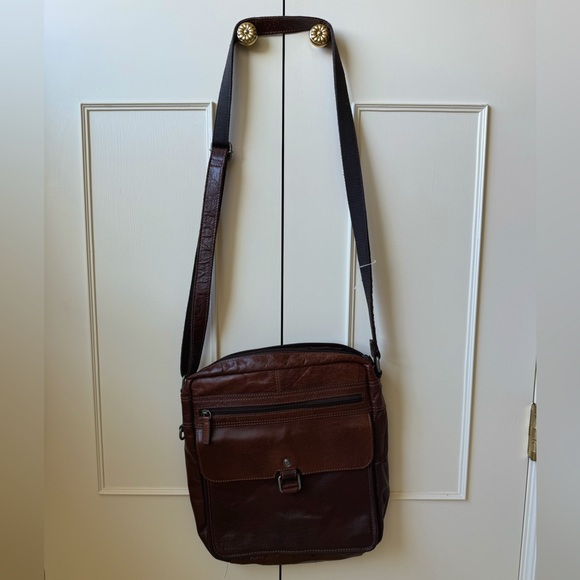 Vintage Jack Georges VOYAGER LARGE CROSSBODY BAG - Picture 2 of 9